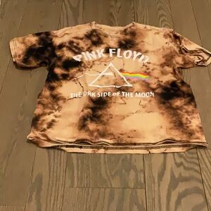 Pink Floyd Tie-Dye Tee - Brown